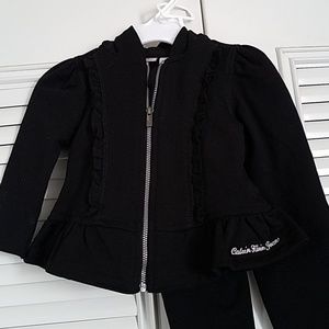 CALVIN KLEIN JEANS Baby Girl Toddler Set